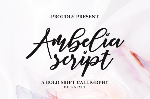 Ambelia Script: A Handwritten Font for Authentic Branding