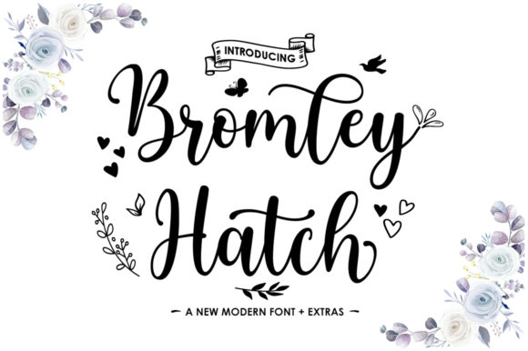 Bring a Handcrafted Touch to Your Brand with Bromley Hatch Script