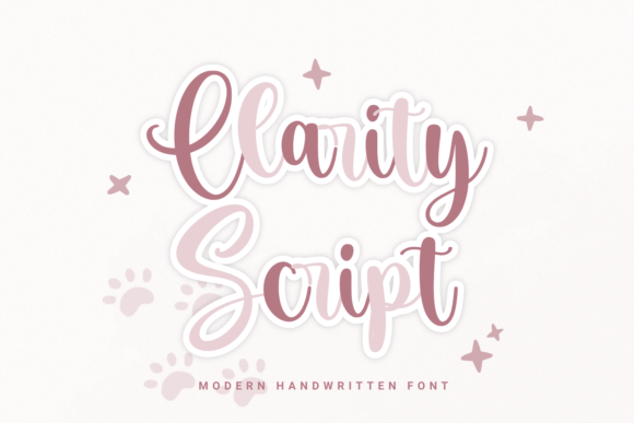 Discovering the Cheerful Elegance of Clarity Script