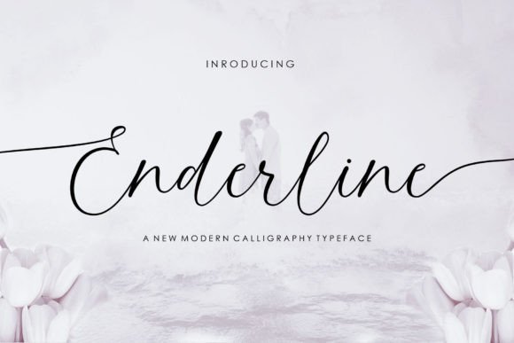 Enderline Script: A Handwritten Font for Modern Branding