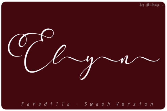 Faradilla Script: The Elegant Touch Your Brand Needs