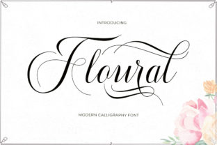Floural Script: The Elegant Calligraphy Font for Modern Designers