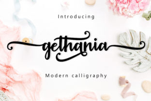 Gethania Script: Where Elegance Meets Everyday Design