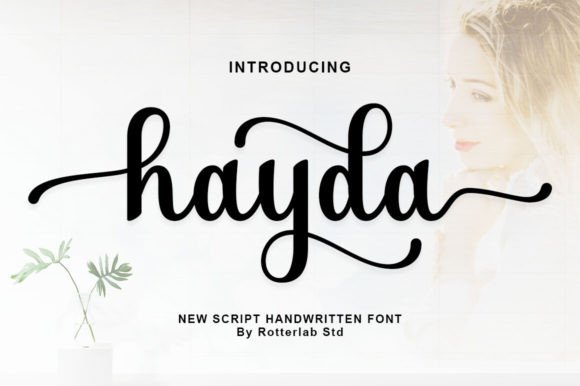 Hayda Script: Your Go-To Font for Elegant, Modern Branding