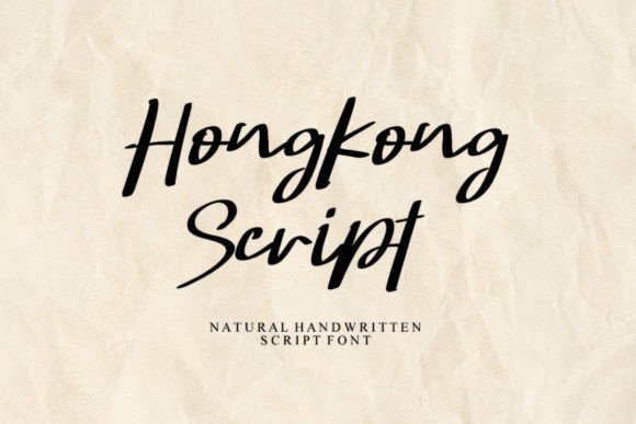 Hongkong Script: The Handwritten Font with Quirky Charm