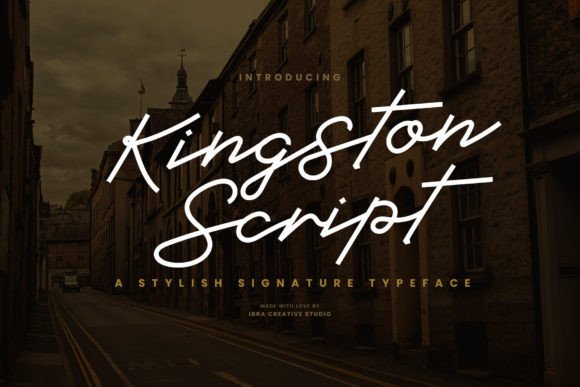 Kingston Script: A Typeface with a Legacy of Elegance