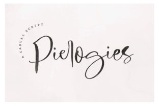 Pierogies Script: A Signature Font for Upscale Branding