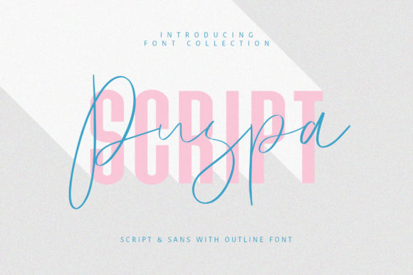 Puspa Script: The Duo Font Pairing That Simplifies Modern Design