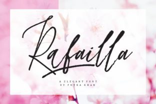 Rafailla Script: A Sophisticated Handwritten Font for Upscale Designs