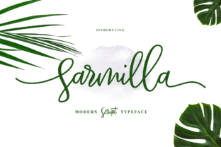 Sarmilla Script: The Handwritten Font for Your Next Project