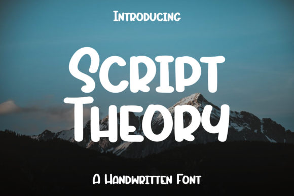 Script Theory: The Handwritten Font with Heart and Versatility