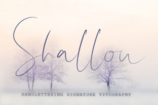 Shallou Script: A Feminine Touch for Modern Design Projects
