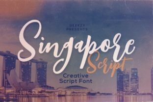 Singapore Script: A Fresh Handwritten Vibe for Modern Design