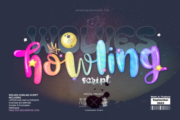 Wolves Howling Script: The Playful Handwritten Font That Brings Joy